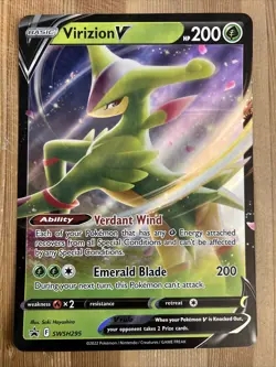 Virizion V SWSH295 JUMBO - Black Star Promo - Pokemon TCG NM! - Image 1