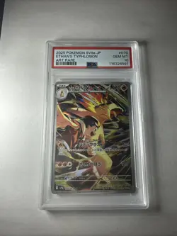 PSA 10 Ethans Typhlosion #70 SV9a Heat Wave Arena Japanese 2025 Pokemon PSA 10 - Image 1