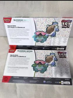 Set Of 2 Pokemon 151 Blooming Waters Premium Collection - Image 2