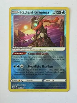 Pokemon TCG - Radiant Greninja - Astral Radiance 046/189 Shiny Holo - Image 3