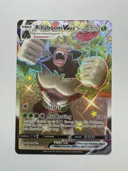 Pokemon TCG - Rillaboom VMAX - Shining Fates SV106/SV122 Shiny Vault - Image 3