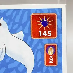 Dewgong Pokemon Amada Seal Sticker Nintendo Japanese 1995 Vintage Japan #087 - Image 3