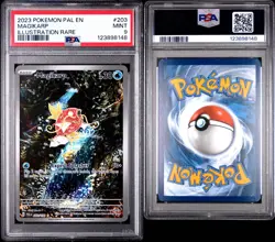2023 POKEMON PAL EN-PALDEA EVOLVED ILLUSTRATION RARE #203 MAGIKARP PSA 9 - Image 3