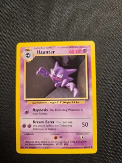 Vintage Pokemon Haunter 29/102 Base Set 1999-2000 4th Printing - Image 1