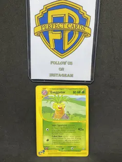 POKEMON AQUAPOLIS EXEGGUTOR RARE NONHOLO 12/147 LP ENG - Image 1