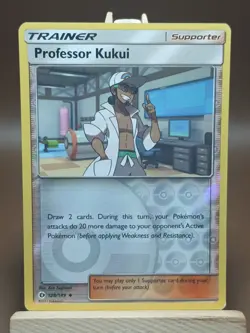 HP Professor Kukui - 128/149 - Reverse Holo - Sun & Moon - Pokemon TCG - Image 1