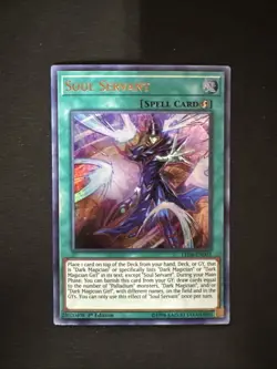 Yugioh! LED6-EN003 Soul Servant NM - Image 1