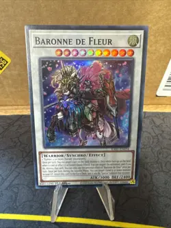 Baronne De Fleur Super Rare RA01-EN034 Yugioh! NM - Image 1