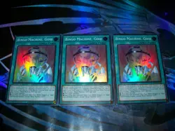 3x Bingo Machine, Go!!! 1st Edition Super Rare RA02-EN062 Yu-Gi-Oh! - Image 1