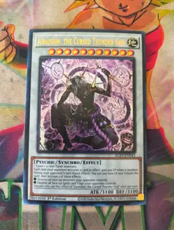 Yugioh - Juraishin, the Cursed Thunder God ALIN-EN043 - Ultra Rare - Near Mint - Image 1