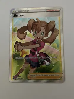 Shauna (Full Art) 263/264 Swsh08: Fusion Strike Holo Pokemon Trainer Card - Image 1