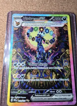 Pokemon Umbreon EX 161/131 SV Prismatic Evolutions Special Illustration Card - Image 3