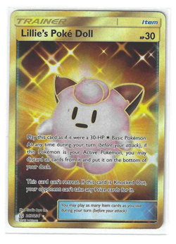 Lillie's Poke Doll - 267/236 - Pokemon Cosmic Eclipse Sun & Moon Secret Card NM - Image 1