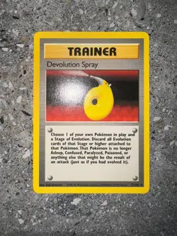 Pokemon TCG Cards Devolution Spray 72/102 Base Set Rare EXC - Image 3