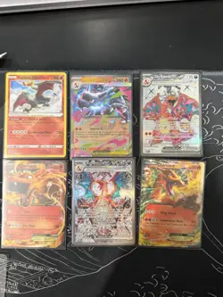 Charizard Lot of EX SIR and Vintage Pokemon Cards Lighter Played Or Better - Image 2