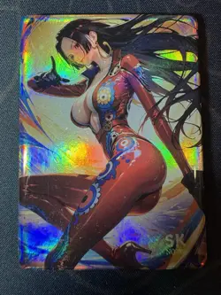 Goddess Story Bodysuit Hancock Ultra Preimium Thick Card Waifu Doujin One Piece - Image 1