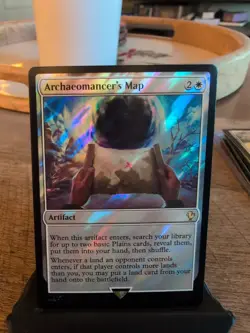 Archaeomancer's Map (Surge Foil) Commander: Final Fantasy Foil - Image 1