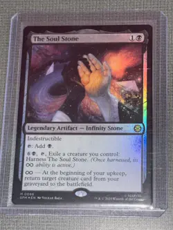 2025 MTG Marvel's Spider-Man - The Soul Stone FOIL (0066) SEND IT IN Extra Sharp - Image 5