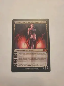 Liliana of the Dark Realms [Core Set 2014] Magic the Gathering LP MTG - Image 1