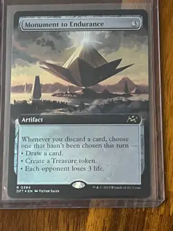 Monument to Endurance (Foil) - Aetherdrift - Magic MTG NM - Image 1