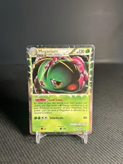 Pokemon TCG Meganium (Prime) HGSS08 Hgss Holo MP - Image 1
