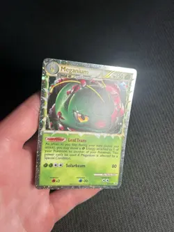 Pokemon TCG Meganium (Prime) HGSS08 Hgss Holo MP - Image 5