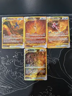 Gold Giratina Arceus Palkia Dialga Vstar Crown Zenith GG67 68 69 70 Pokemon TCG - Image 2