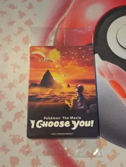 Pokemon The Movie I Choose You M20 Promo Pack Ash's Pikachu SEALED 2017 - Image 3
