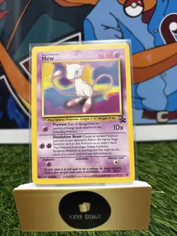 Pokemon TCG Mew Black Star Promo WOTC NM - Image 1