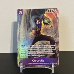 Crocodile OP04-060 Kingdoms of Intrigue Foil One Piece Card Game TCG NM - Image 1