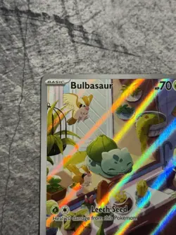 Pokemon TCG - Bulbasaur 143/142 - Stellar Crown Illustration Rare Card - Image 2