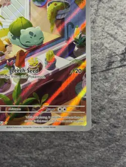 Pokemon TCG - Bulbasaur 143/142 - Stellar Crown Illustration Rare Card - Image 4