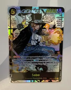 One Piece Card Game Sabo Manga OP04-083 English Kingdoms of Intrigue - Image 1