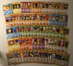 Pokemon Card Common Old Back Lot Bulk 200 Japanese Base Jungle Fossil Gym Rocket - Image 2