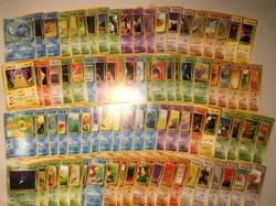 Pokemon Card Common Old Back Lot Bulk 200 Japanese Base Jungle Fossil Gym Rocket - Image 5