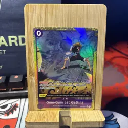 OP03-072 Gum-Gum Jet Gatling R Alt Art PRB-02 One Piece TCG English Card - Image 2