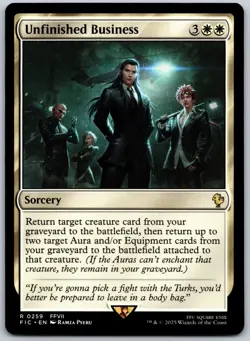 Unfinished Business R Commander: FINAL FANTASY 259 NM - Image 1