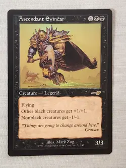 NM Ascendant Evincar Nemesis Mtg Magic the Gathering - Image 1
