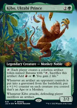 1 x Kibo, Uktabi Prince - Foil - Extended Art - Release Promo - Jumpstart 2022 - - Image 1