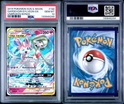 Gardevoir & Sylveon GX 130/214 Pokemon Unbroken Bonds PSA 10 Gem Mint English - Image 3