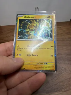 HD HOLO Electabuzz 125/165 Cosmos Holo Rare Promo 151 Pokemon - Image 3