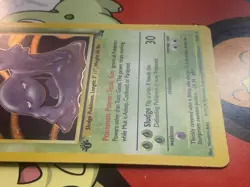 Pokemon TCG Muk 13/62 1st Edition Holo! MP Condition! - Image 4
