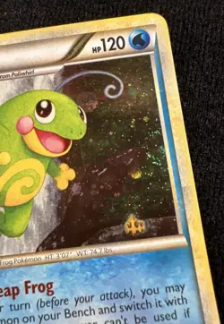 Politoed Heartgold & Soulsilver Unleashed 7/95 Holo Pokemon - LP w/ SWIRL 💫 - Image 4