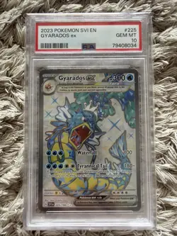 💎Pokemon Scarlet Violet 225/198 GYARADOS EX Secret Ultra Rare PSA 10 GEM MT💎 - Image 1
