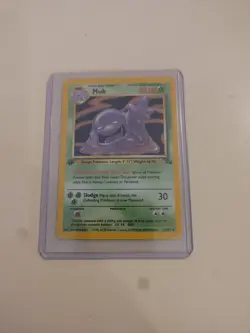 Pokemon TCG Muk Fossil 13 Holo 1st Edition Holo Rare - Image 2