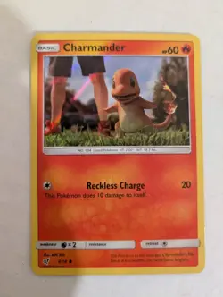 Charmander - 4/18 - Pokemon Detective Pikachu Holo Rare NM - Image 1