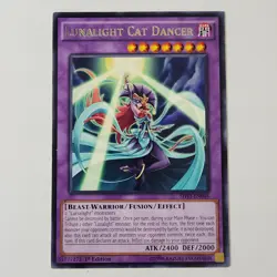 Lunalight Cat Dancer - SHVI-EN046 - LP - Rare - 1st ed - Yugioh - Image 1