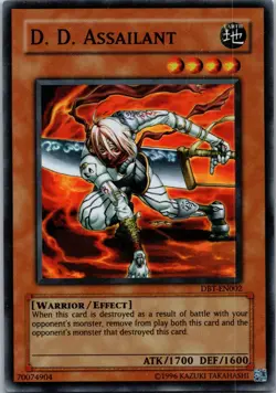 Yugioh D.D. Assailant DBT-EN002 Super Rare NM - Image 1