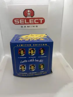 Pokemon Burger King 23k Gold Plated Trading Card PIKACHU In blue Box - Image 5