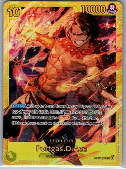 Portgas.D.Ace OP07-119 SEC 500 Years in the Future - One Piece Card Game - NM - Image 1